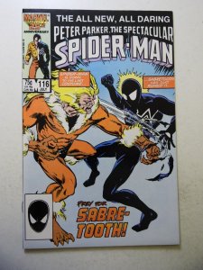 The Spectacular Spider-Man #116 (1986) VF Condition