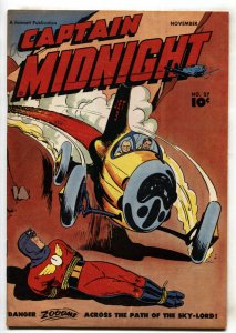 CAPTAIN MIDNIGHT #57-1947-Golden-Age comic book-FAWCETT-FN/VF