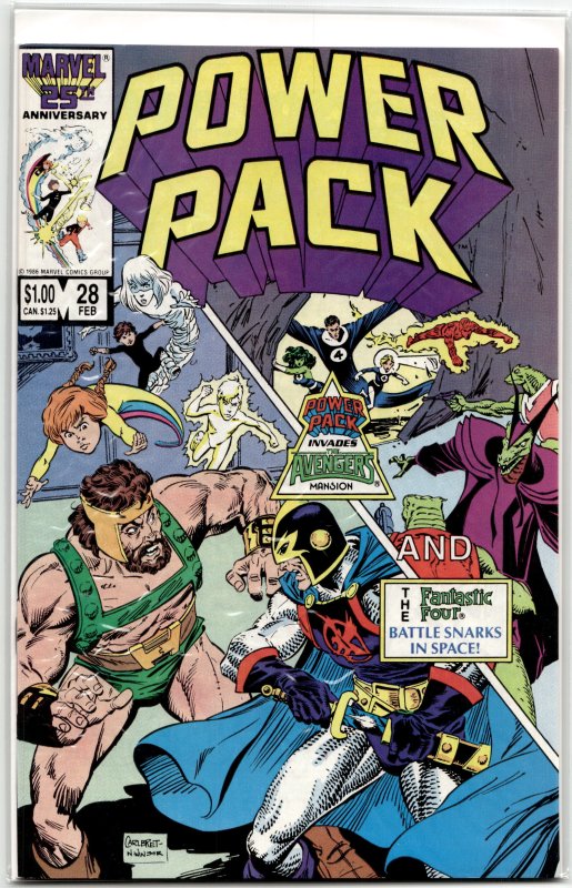 Power Pack #28 (1987) Power Pack