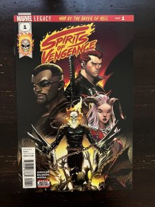 Spirits of Vengeance #1 Marvel 2017 NM 9.4