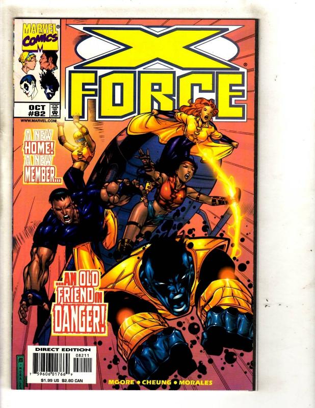 Lot Of 12 X-Force Marvel Comics # 74 75 76 77 78 79 80 81 82 83 84 87 XMen MF10