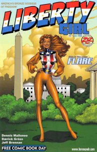 Liberty Girl FCBD #0 VF ; Heroic