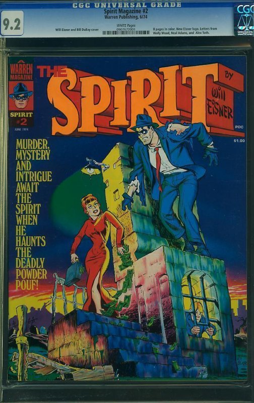 Spirit #2 (1974) CGC 9.2 NM-