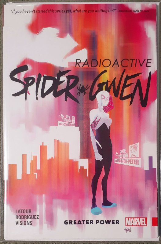 Spider-Gwen: Greater Power (2016) Key Prime Solo Radioactive MINT! Miles Peter