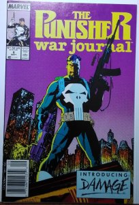 The Punisher War Journal #8 Newsstand Edition (1989)