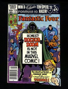 Fantastic Four #238 Newsstand Variant