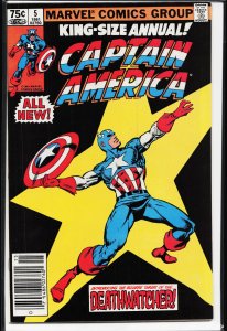 Captain America Annual #5 (1981) Captain America