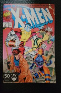 X-Men #1 Colossus and Gambit Cover (1991) (Direct)