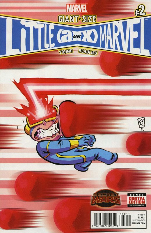 Giant-Size Little Marvel: AVX #2 VF/NM ; Marvel | Skottie Young Secret Wars