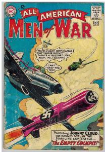 ALL AMERICAN MEN OF WAR 99 FR-G Oct. 1963 COMICS BOOK