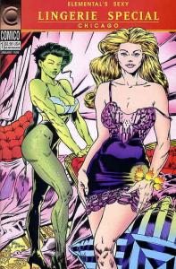 Elemental’s Sexy Lingerie Special #1A VF/NM COMICO - save on shipping - details