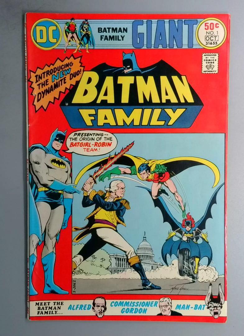 Batman Family #1 FN Batgirl-Robin team begins DC 1975