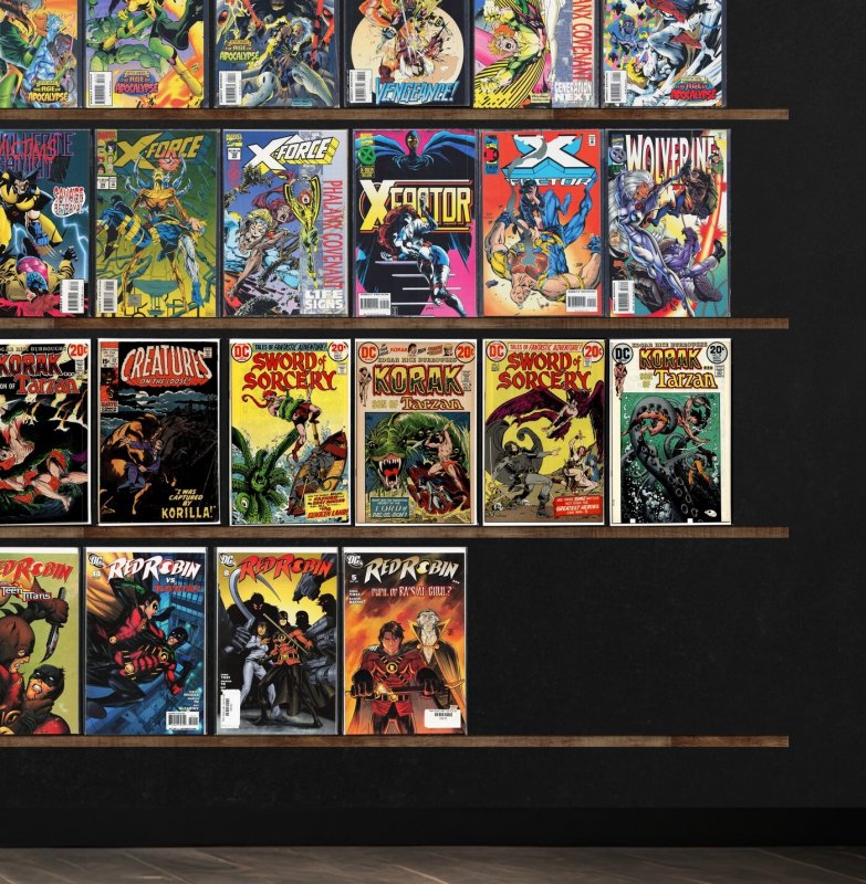 Huge Lot 150+ Comics with Superman/Wonder Woman, Talon, Red Robin & More!