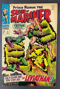 Sub-Mariner (1968) #3 VF- (7.5) Leviathan Triton John Buscema Cover