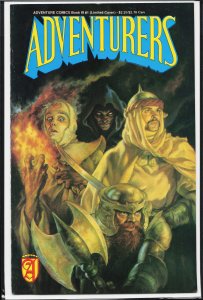 Adventurers #1 Variant Cover (1989)