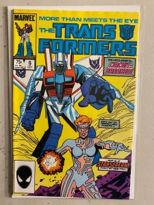 Transformers #9 direct 1st print 8.0 (1985)