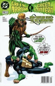 Green Arrow #110 (Newsstand) FN ; DC | Chuck Dixon Green Lantern