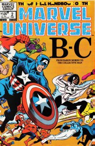 The Official Handbook of the Marvel Universe #2 (1983) Captain America