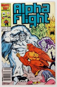 Alpha Flight #38 (1986) NEWSSTAND