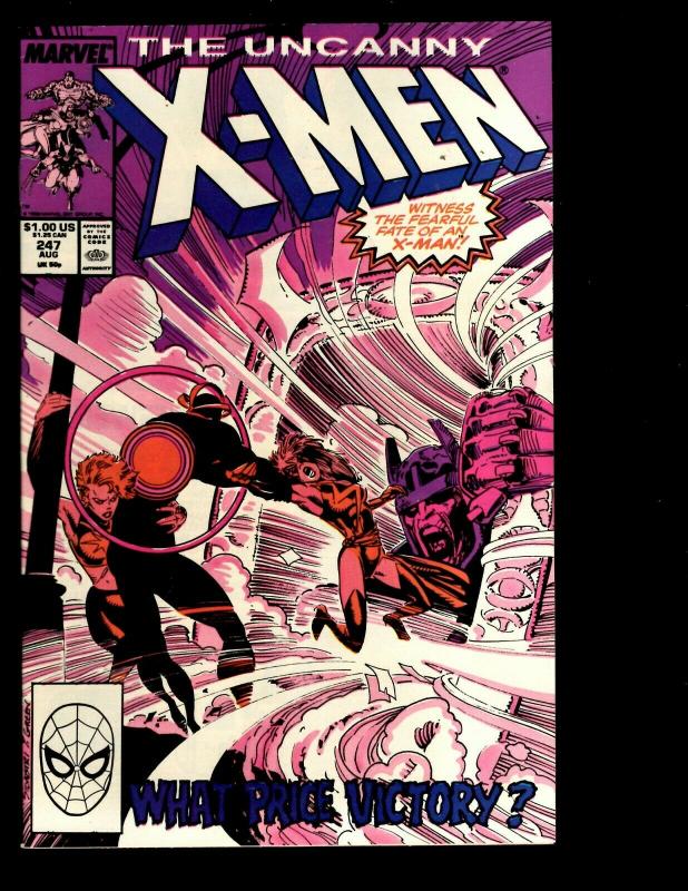 10 Uncanny X-Men Marvel Comics #245 246 247 248 249 252 254 250 259 260 JF18