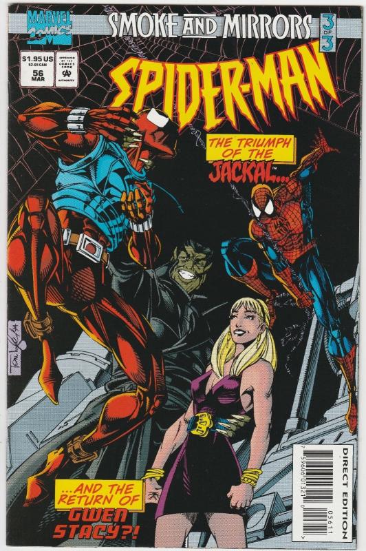 6 Spider-Man Marvel Comic Books # 53 55 56 57 58 59 Venom Scarlet Spider DC2