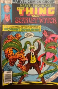 Marvel Two-in-One #66 (1980) Scarlet Witch 