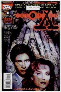 X-FILES #1 Numbered Edition, VF+, Dana Scully, Fox Mulder, Carter,more in store