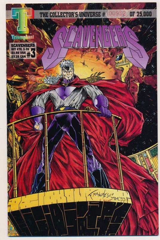 Scavengers (1994 Triumphant) #0-11 NM Complete series