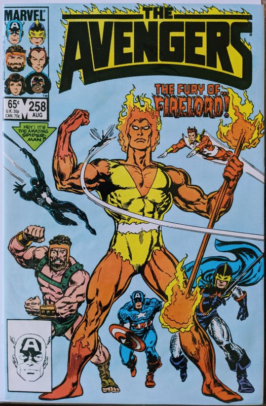 The Avengers #258 (1985) NM