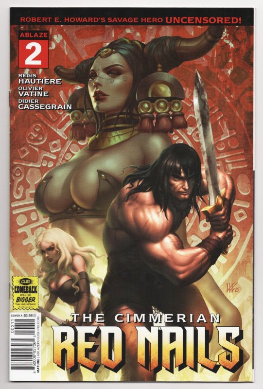 Cimmerian Red Nails #2 Cover A | Conan (Ablaze, 2020) FN/VF [ITC739]