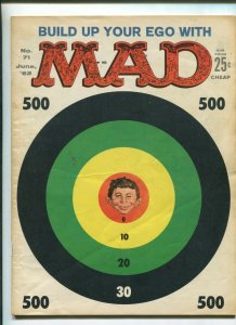 MAD #71 (6.0) 1962 BUILD UP YOUR EGO