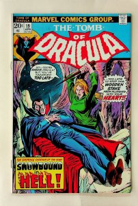 Tomb of Dracula #19 (Apr 1974, Marvel) - Very Good