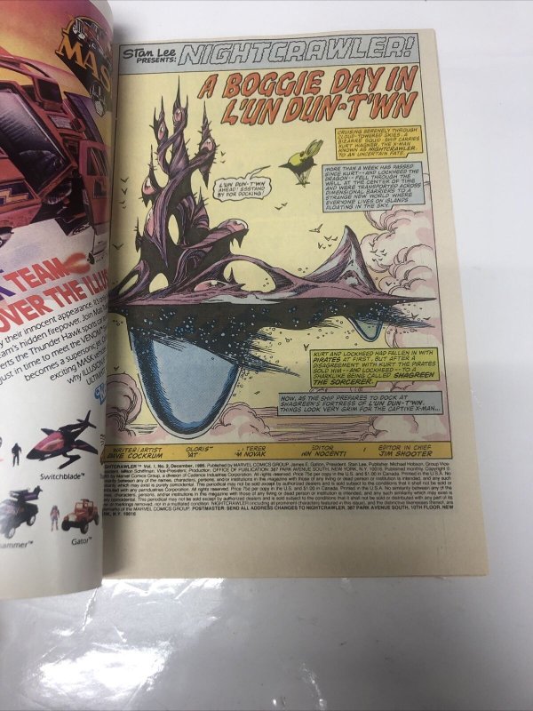 Nightcrawler (1985) # 2 (VF) Canadian Price Variant • Dave Cockrum • Marvel