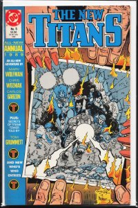 The New Titans Annual #5 (1989) Teen Titans