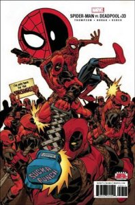 Spider-Man/Deadpool 33-A Dave Johnson Cover VF/NM