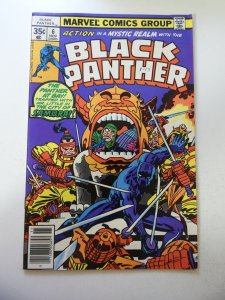 Black Panther #6 (1977) FN+ Condition ink fc