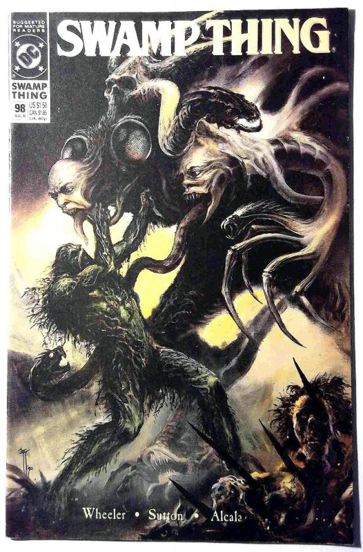 Swamp Thing #98 (1990) Vertigo Comics 2nd Series 1st Print Comic Book