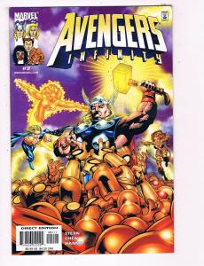 Avengers Infinity # 2 NM Marvel Comic Book Iron Man Hulk Thor Thanos Tigra S84