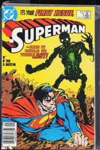 Superman #1 (1987) Superman