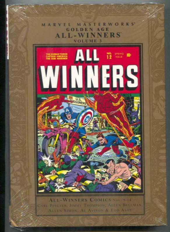 Marvel Masterworks All Winners Comics Vol 3 hardcover