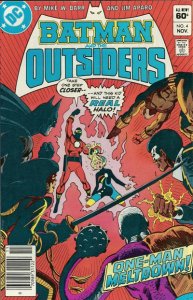 Batman and the Outsiders #4 (Newsstand) VG ; DC | low grade comic