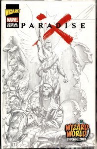 Paradise X #0 Wizard World Cover (2002) Iron Man