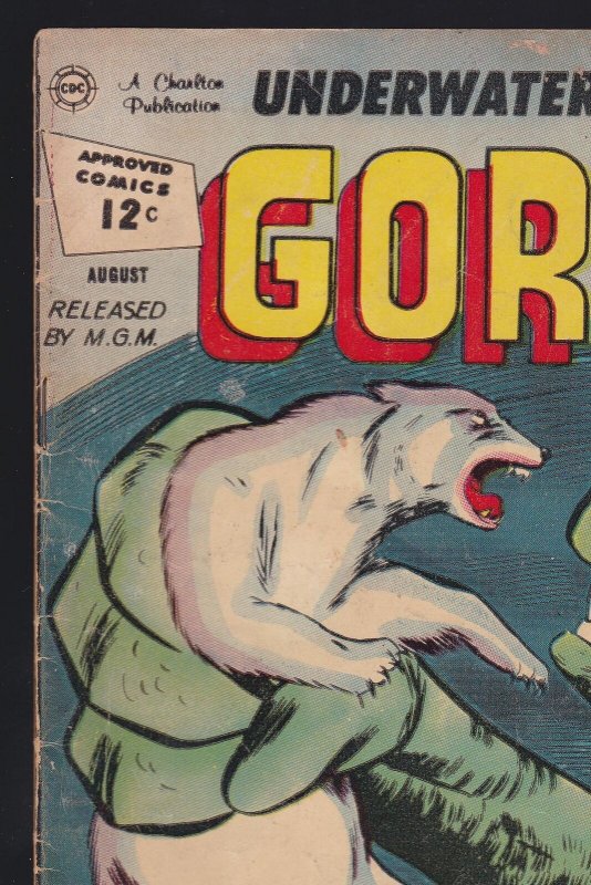Gorgo #8 (Aug 1962) 4.0 VG Charlton Kaiju Monster Comic 