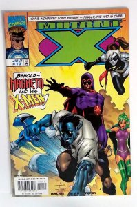 Mutant X #10 (1998) Marvel 8.5 VF+ Magneto 1st Print Comic Book