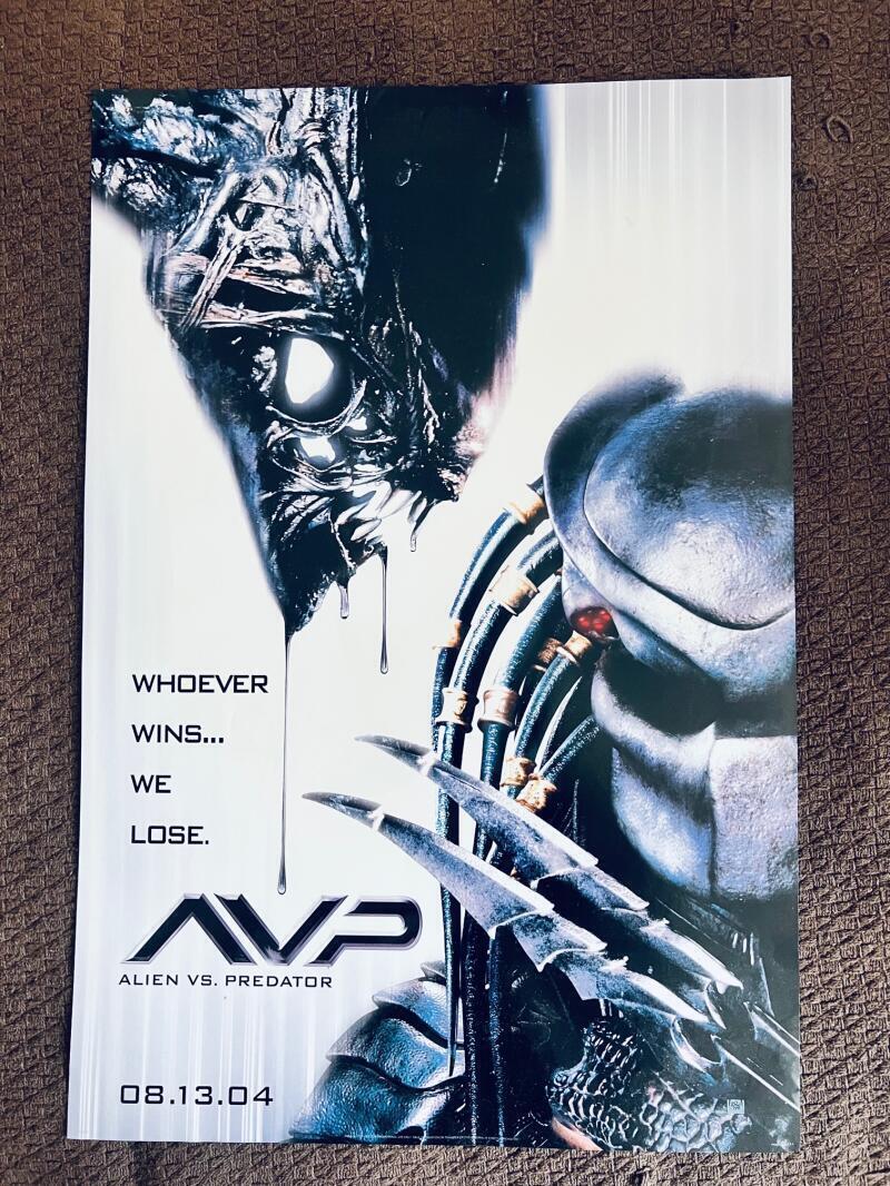alien vs predator poster