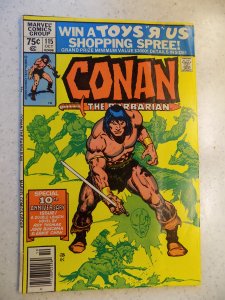CONAN THE BARBARIAN # 115 MARVEL SAVAGE SWORD SORCERY FANTASY