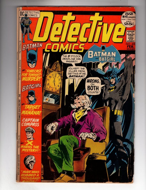 Detective Comics #420 (1972)   / ID#440