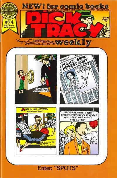 Dick Tracy Weekly #74 VF/NM; Blackthorne | save on shipping - details inside