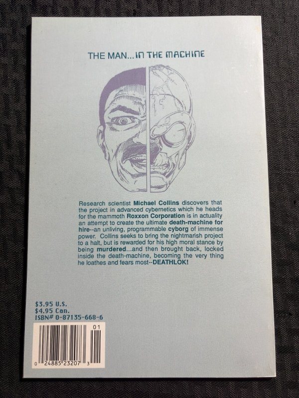 1990 DEATHLOK Book One SC FN+ 6.5 Marvel Comics / Jackson Guice