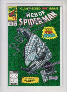 WEB OF SPIDER-MAN #100 1992 MARVEL / 100TH  EDITION / HIGH QUALITY